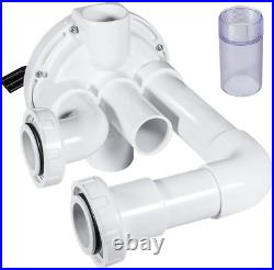 For Pentair 261050 2-Inch HiFlow Multiport Valve For Pool/Spa D. E. &Sand Filter