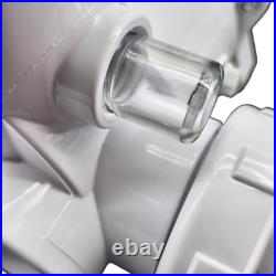 For Pentair 261055 Multiport Valve Triton Quad D. E. Filters WHITE