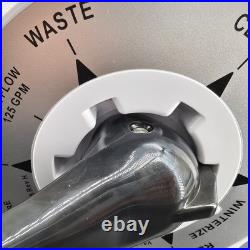 For Pentair 261055 Multiport Valve Triton Quad D. E. Filters WHITE