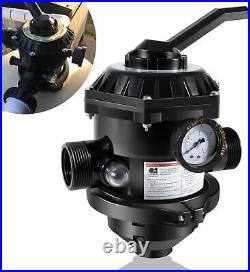 For Pentair 262506 1-1/2'' 6-Way Clamp Style Valve for Pool & Spa Sand Filter