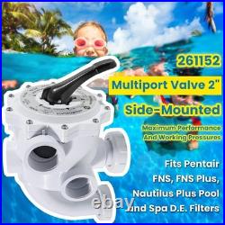 For Pentair 2 Multiport Valve 261152 FNS FNS Plus NSP Pool Spa D. E. Filters