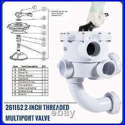 For Pentair 2 Multiport Valve 261152 FNS FNS Plus NSP Pool Spa D. E. Filters