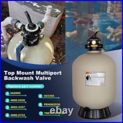 For Pentair Multiport 1.5 Inch Top Mount Backwash Valve Sand Filter 262506