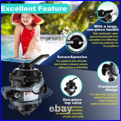 For Pentair Multiport 1.5 Inch Top Mount Backwash Valve Sand Filter 262506