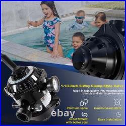 For Pentair Multiport 1.5 Inch Top Mount Backwash Valve Sand Filter 262506