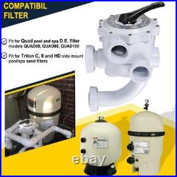 For Pentair Triton II Sand & Quad D. E. Filters 261055 2 Inch Multiport Valve