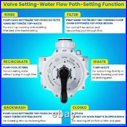For Pentair Triton II Sand & Quad D. E. Filters 261055 2 Inch Multiport Valve