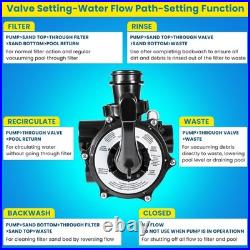 For Pool Multiport Valve Vari-Flo ProGrid Filter 1.5 Multiport Valve SP715XR50 For Pool Multiport Valve Vari-Flo ProGrid Filter 1.5 Multiport Valve SP715XR50