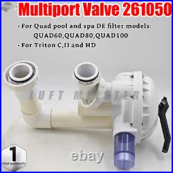 For Pool/Spa D. E. &Sand Filter For Pentair 261050 2-Inch HiFlow Multiport Valve For Pool/Spa D. E. &Sand Filter For Pentair 261050 2-Inch HiFlow Multiport Valve