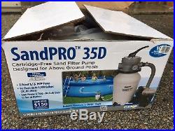 GAME SandPRO 35D Series 4706 Above Ground Swimming Pool Sand Filter & Pump Kit