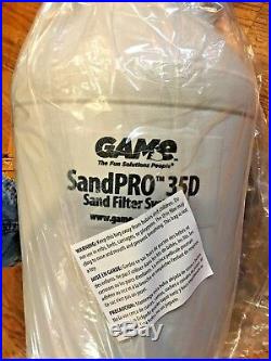 GAME SandPRO 35D Series 4706 Above Ground Swimming Pool Sand Filter WithPump Kit