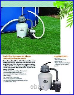 GAME SandPro 50D Above Ground Pool Pump and Sand Filter Kit (4710)