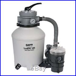 Game SandPro 50D 0.5 HP 40 GPM Above Ground Pool Sand Filter Pump Open Box