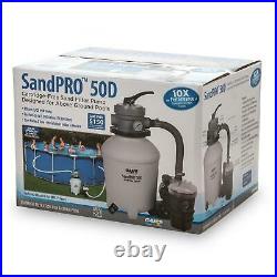 Game SandPro 50D Above Ground Pool Pump and Sand Filter Kit (4710)