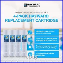 Genuine Hayward CX1280XREPAK4 525 Sq Ft Replacement Cartridge Element 4 Pack