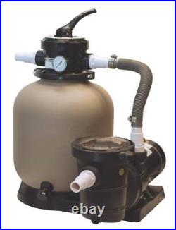 Great White Sand Filter System with 1 Horsepower HP Dual 2 Speed Pump for Above Great White Sand Filter System with 1 Horsepower HP Dual 2 Speed Pump for Above
