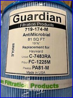 Guardian Filtration Products 719-174-M 4 Pack Pool Filter Replacement (1 Crack)