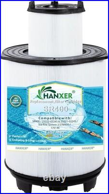 HANXER 400 Sq. Ft Pool Filter Cartridge Replaces S7M400 Inner & Outer 1 Set