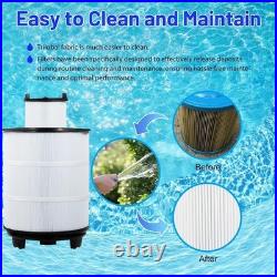 HANXER 500 Sq. Ft Pool Filter Cartridge Replaces S8M500 Inner & Outer 1 Set
