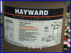 HAYWARD C751 SWIMMING POOL CARTRIDGE FILTER and 1HP motor