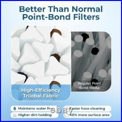 HEAVENLY CCP420 Pool Filter Cartridges Compatible with PCC105 C-7471 4 PACK HEAVENLY CCP420 Pool Filter Cartridges Compatible with PCC105 C-7471 4 PACK