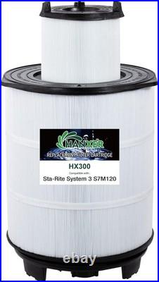 Hanxer HX300 System 3 S7M120 Inner and Outer Set Pool Filters SR300, 25021-0200S