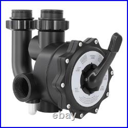 Hayward 2 Inch Pool Multiport Control Valve Sp0715xr50 Black