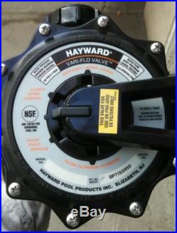 Hayward 2 vari-flow valve