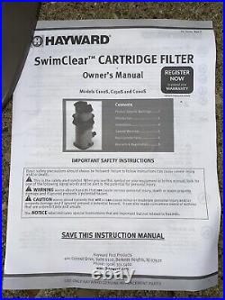 Hayward C100S SwimClear Single Element Cartridge Pool Filter 100sq. Ft. NEW