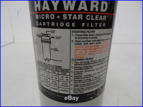 Hayward C225 Micro Star Clear Pool Filter