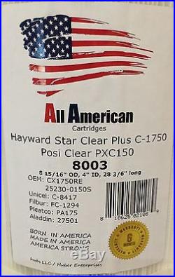 Hayward CX1750RE ALL AMERICAN Replacement Cartridge Unicel C-8417 PA175 FC-1294