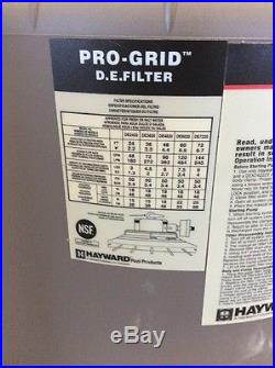Hayward DE6020 ProGrid 60 Square-Foot Vertical Grid DE Pool Filter