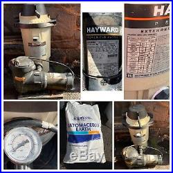 Hayward De Pool Filter & Pump Model # Sp15921tlnp
