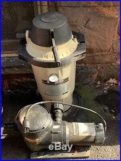 Hayward De Pool Filter & Pump Model # Sp15921tlnp