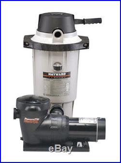 Hayward EC40 Aboveground Swimming Pool DE Filter with1 HP Pump System EC40C92S