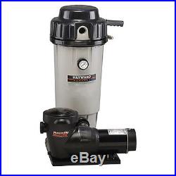 Hayward EC50 Swimming Pool DE Filter with1 HP Matrix SP1592 Pump System EC50C92S