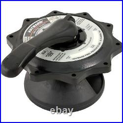 Hayward Lid Assembly SP0715 2 Vari-Flo Valve, Black SPX0715BA3