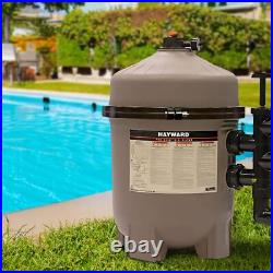 Hayward ProGrid 60 Sq Ft High Capacity DE Filter for Large Pools & Spas, Brown Hayward ProGrid 60 Sq Ft High Capacity DE Filter for Large Pools & Spas, Brown