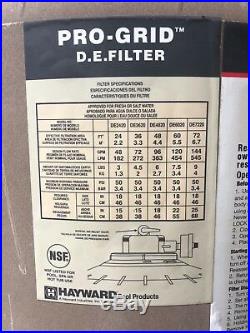 Hayward Pro-Grid DE pool Filter, 4820
