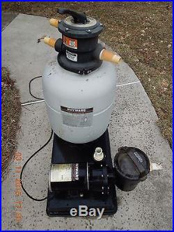 Hayward Pro Series High Flo Sand Filter and 1Hp Pump