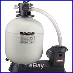 Hayward Pro-Series S166T92S Above Ground Swimming Pool Filter System with1 HP Pump