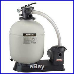 Hayward S180T92S Pro Series 18-Inch 1-Horsepower Top-Mount Sand Filter Power Ma