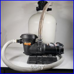 Hayward S210T Pool Sand Filter w Hayward Power-Flo Matrix Pump 1.5 HP 115 V 15 A