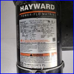 Hayward S210T Pool Sand Filter w Hayward Power-Flo Matrix Pump 1.5 HP 115 V 15 A