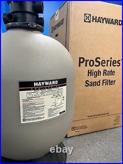 Hayward S244T Pro Series 24 In Ground Pool Sand Filter with 1-1/2 Top Mount