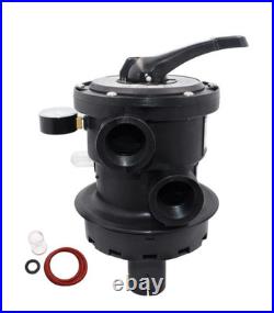 Hayward SP0714T VariFlo Top-Mount Multiport Pool Valve For Sand Filter Hayward SP0714T VariFlo Top-Mount Multiport Pool Valve For Sand Filter