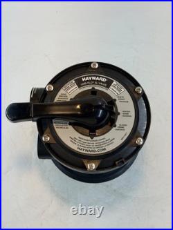 Hayward SP0714T VariFlo Top-Mount Multiport Valve, Black Hayward SP0714T VariFlo Top-Mount Multiport Valve, Black