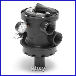Hayward SP0714T Vari-Flo Control 1-1/2 FIP Top Mount Multiport Valve