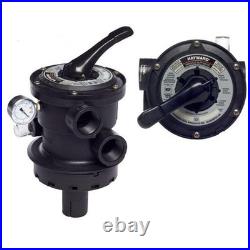 Hayward SP0714T Vari-Flo Control 1-1/2 FIP Top Mount Multiport Valve