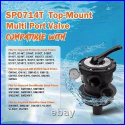 Hayward SP0714T Vari-Flo Control 1-1/2 FIP Top Mount Multiport Valve Spx0714BA